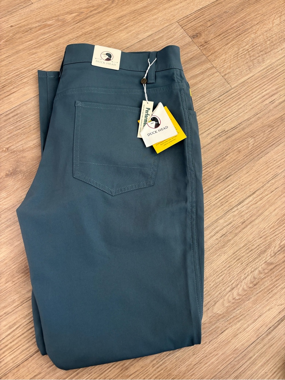 Duck Head Mens Pants Graphite Blue 32